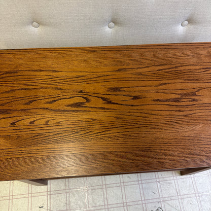 Solid Oak Console Table