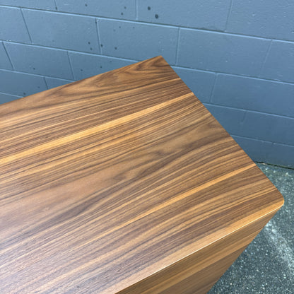 Walnut MCM style Highboy Dresser