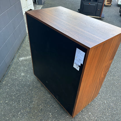 Walnut MCM style Highboy Dresser