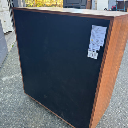 Walnut MCM style Highboy Dresser