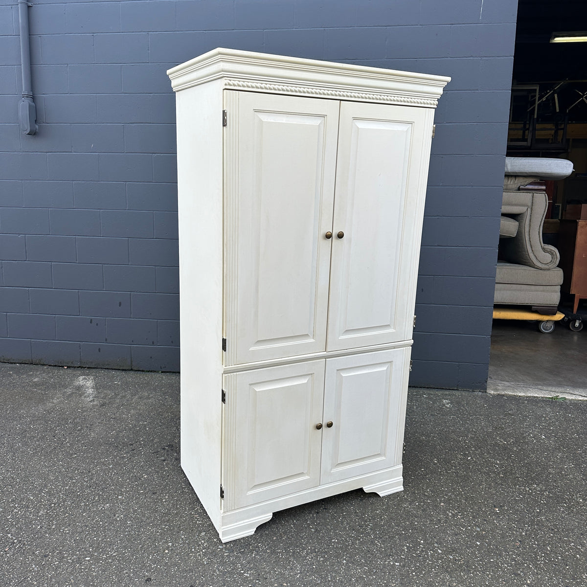 White Storage Cabinet