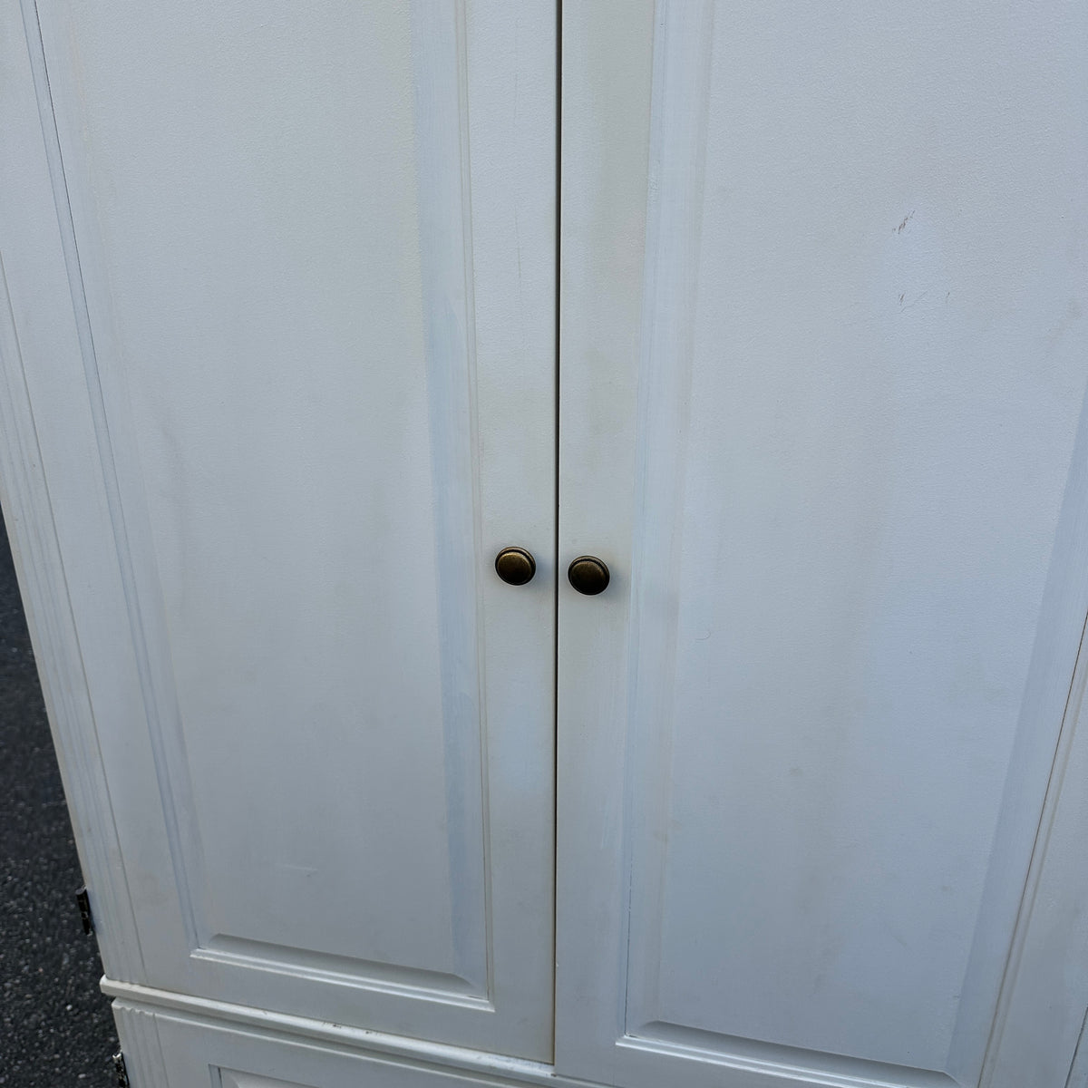 White Storage Cabinet