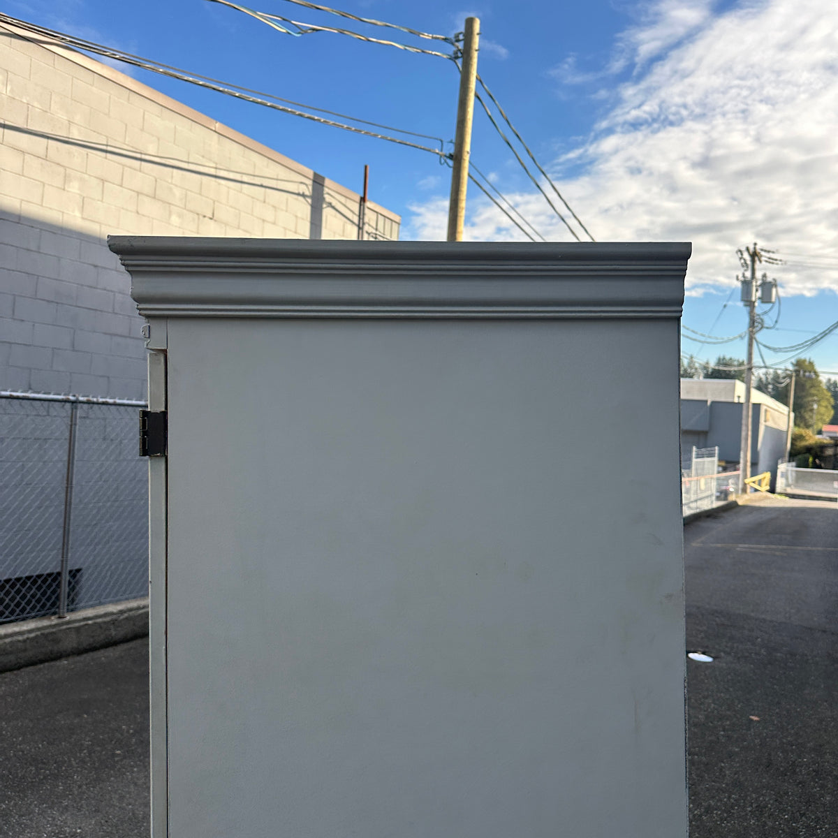 White Storage Cabinet
