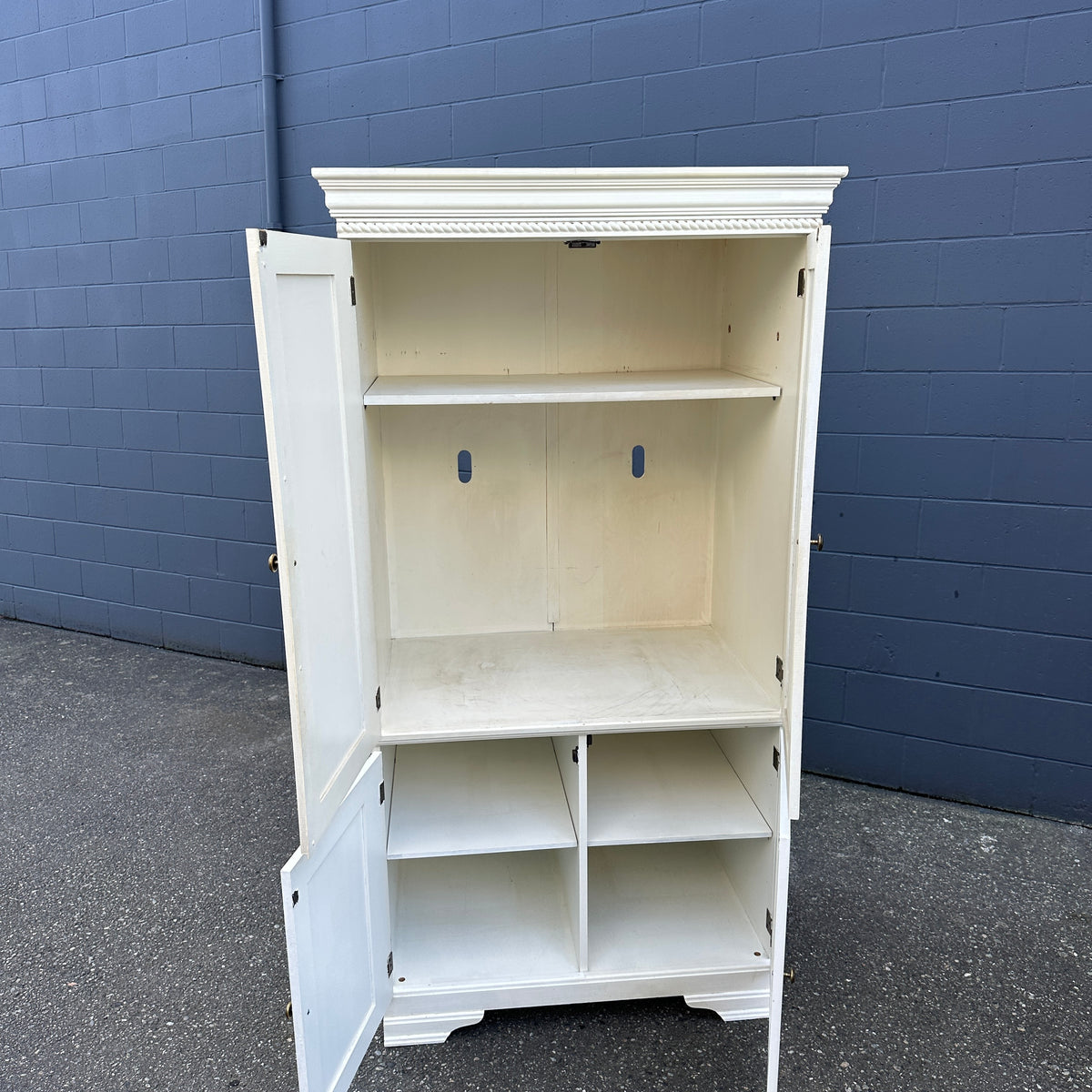 White Storage Cabinet