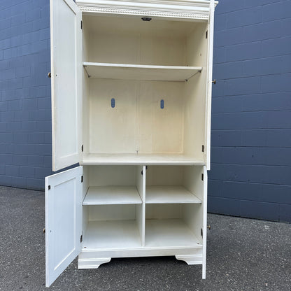 White Storage Cabinet