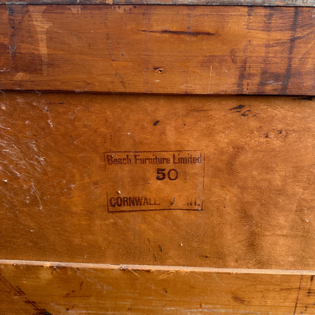 Beach White Antique Dresser