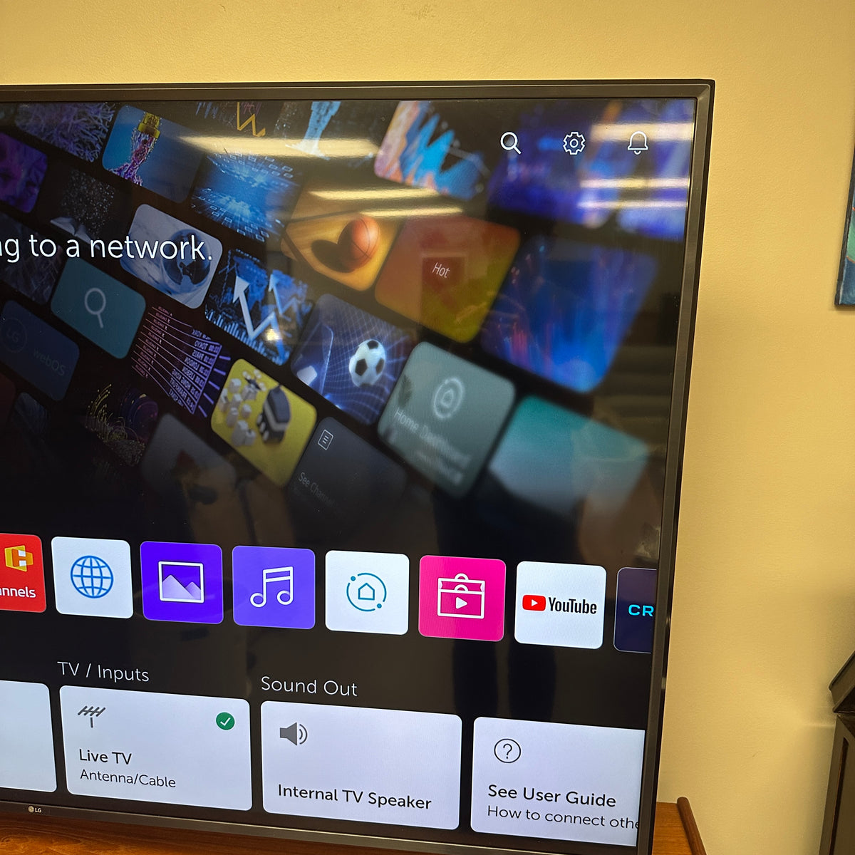 75'' LG 4K UHD LED SmartTV