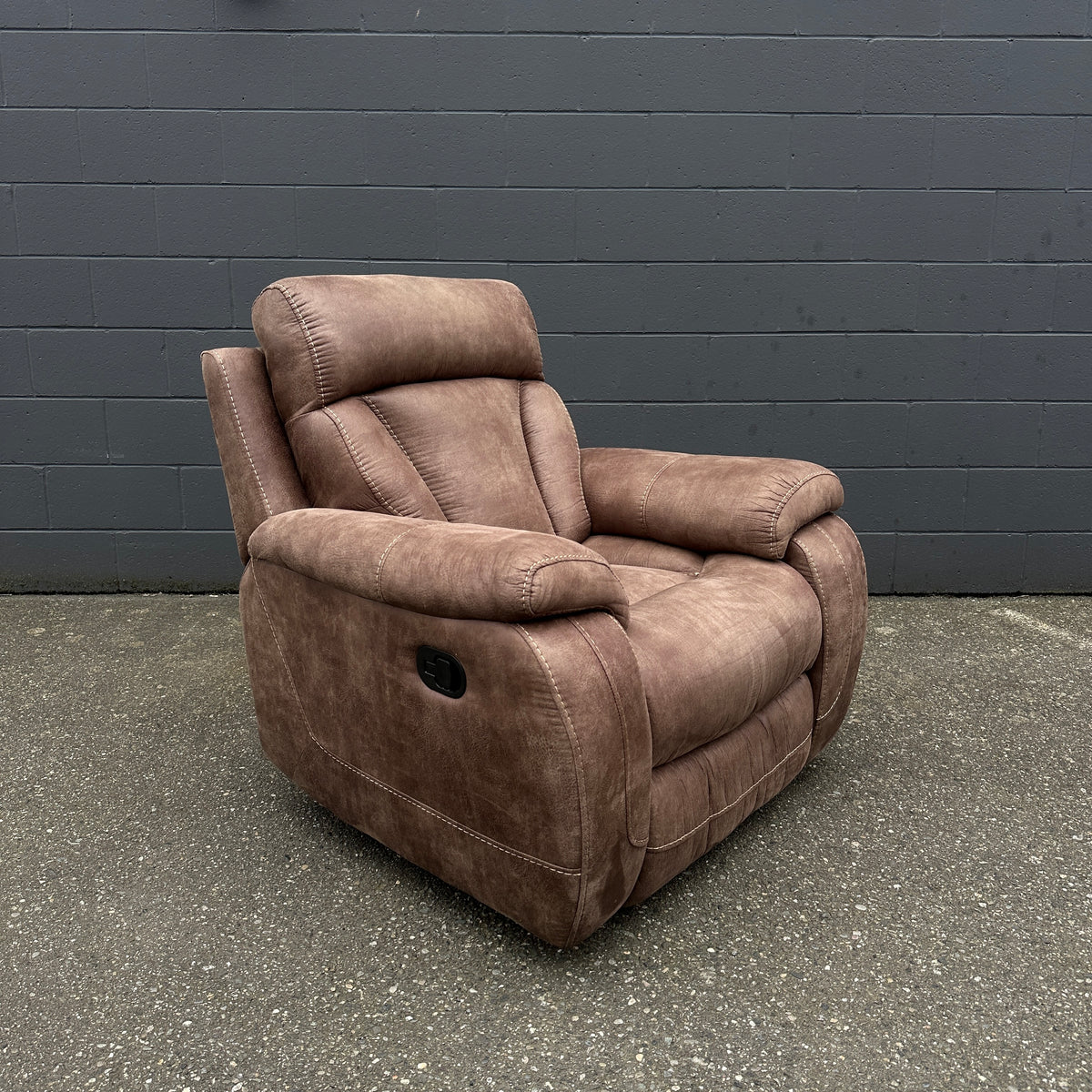 Brown Reclining Sofa Set
