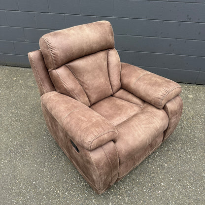 Brown Reclining Sofa Set
