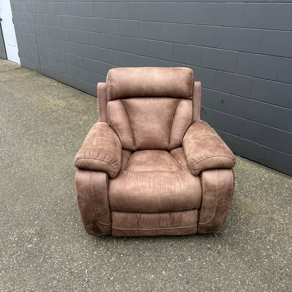 Brown Reclining Sofa Set