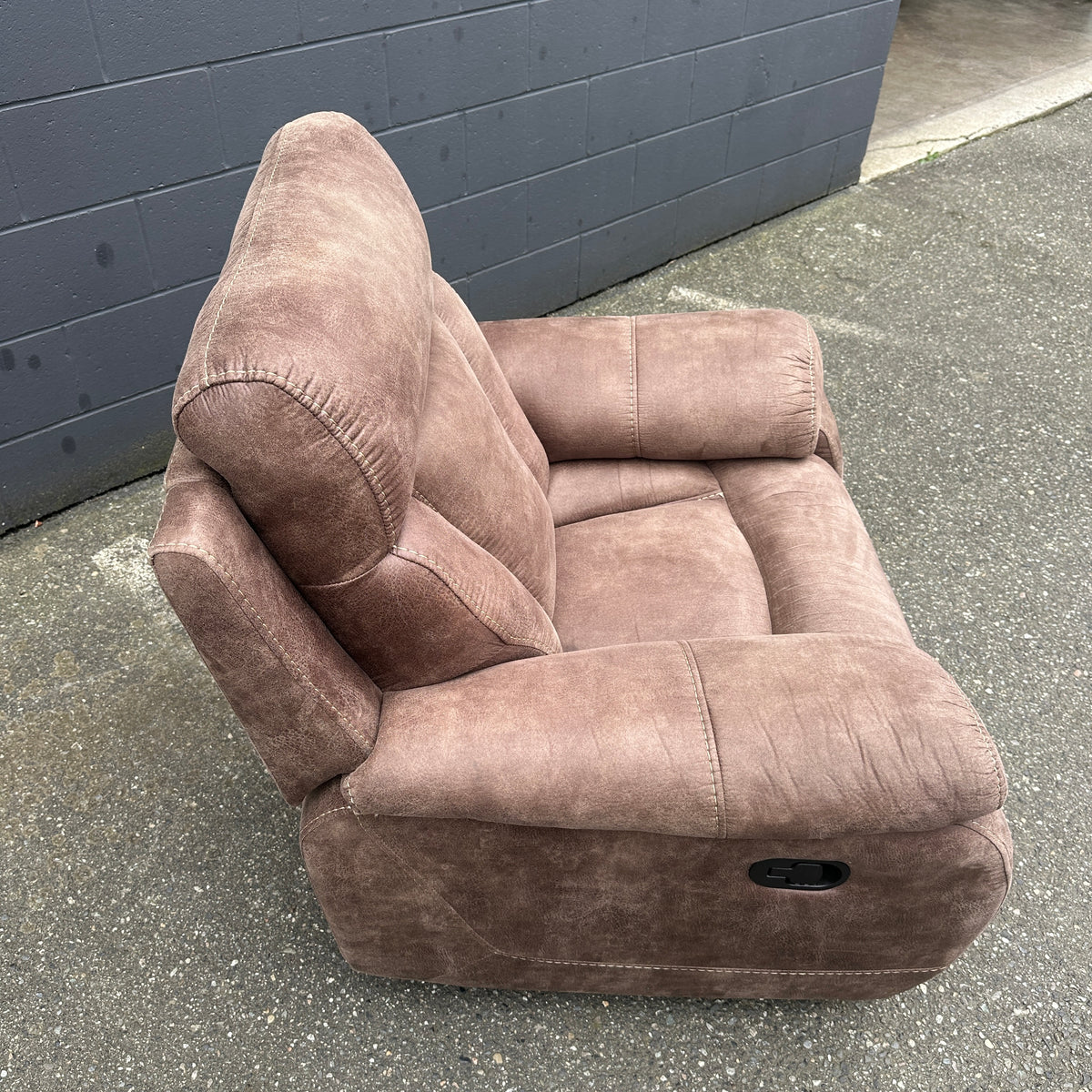 Brown Reclining Sofa Set