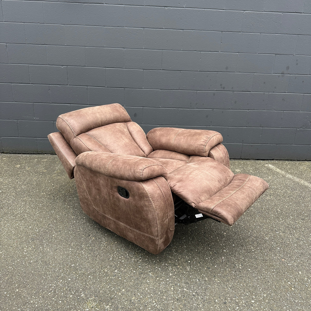 Brown Reclining Sofa Set