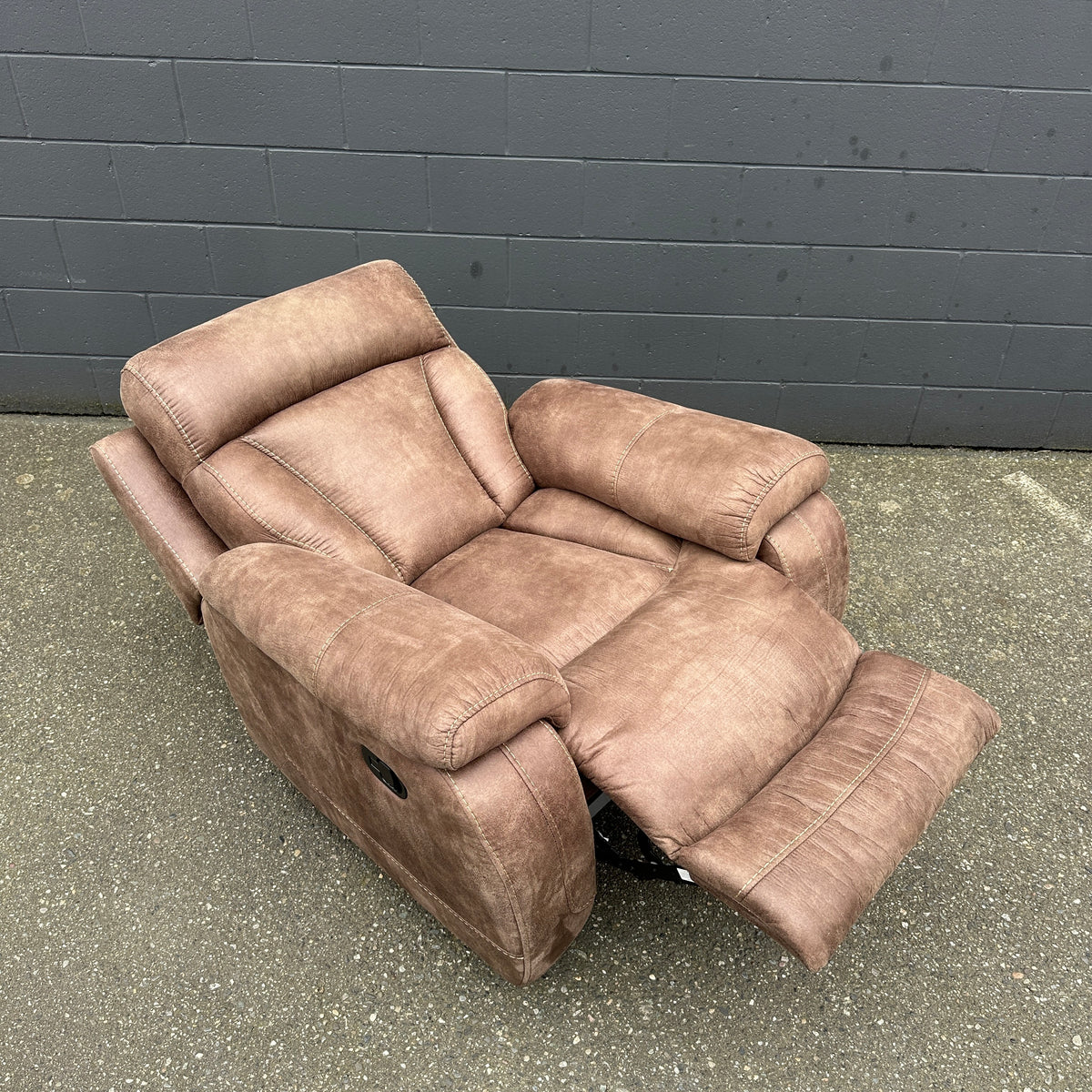 Brown Reclining Sofa Set