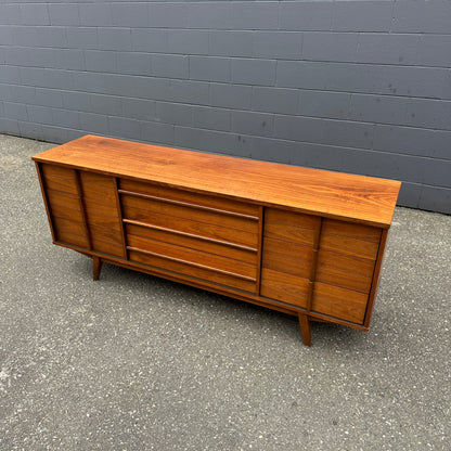 Mid-Century Walnut Credenza