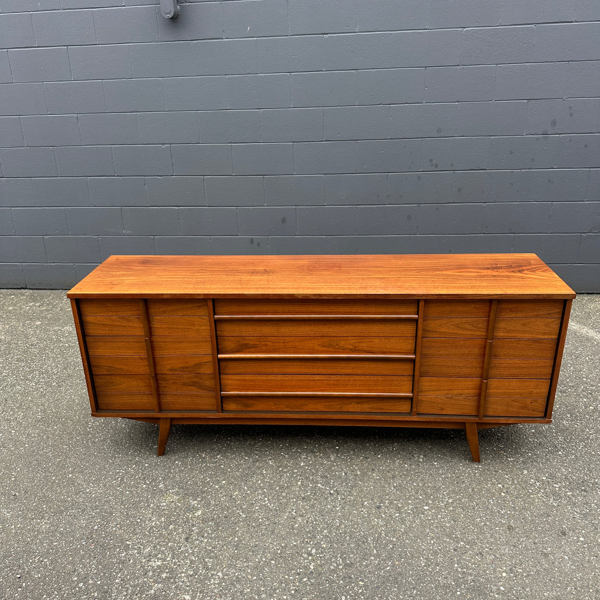 Mid-Century Walnut Credenza