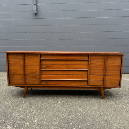 Mid-Century Walnut Credenza