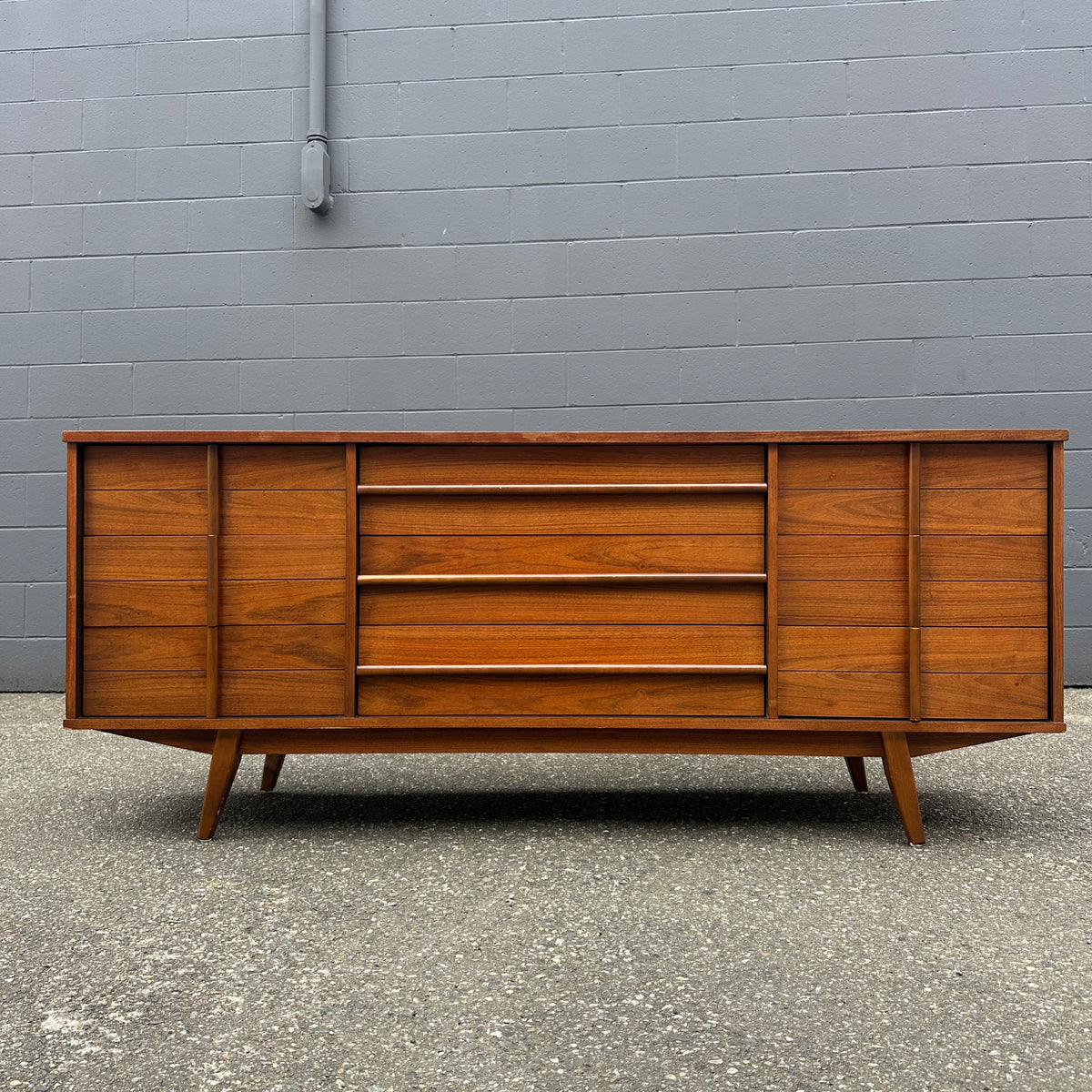 Mid-Century Walnut Credenza