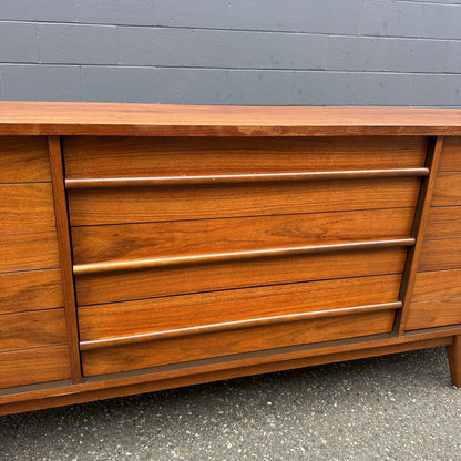 Mid-Century Walnut Credenza