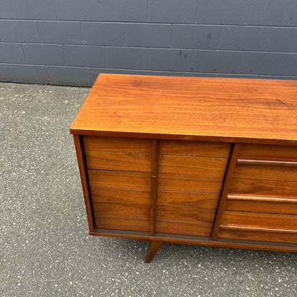 Mid-Century Walnut Credenza