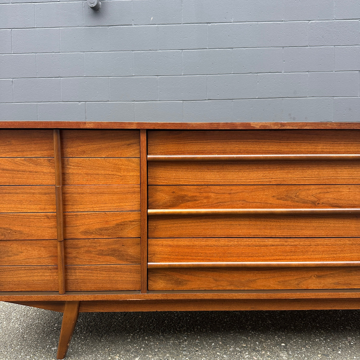 Mid-Century Walnut Credenza