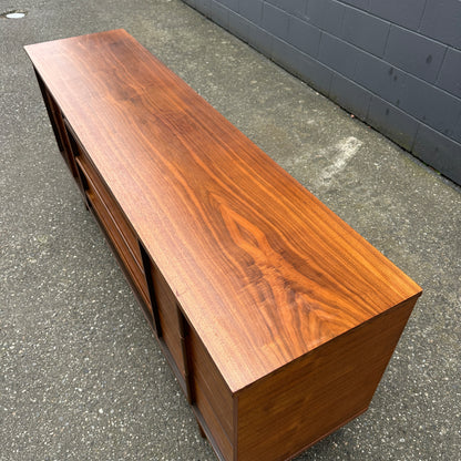 Mid-Century Walnut Credenza