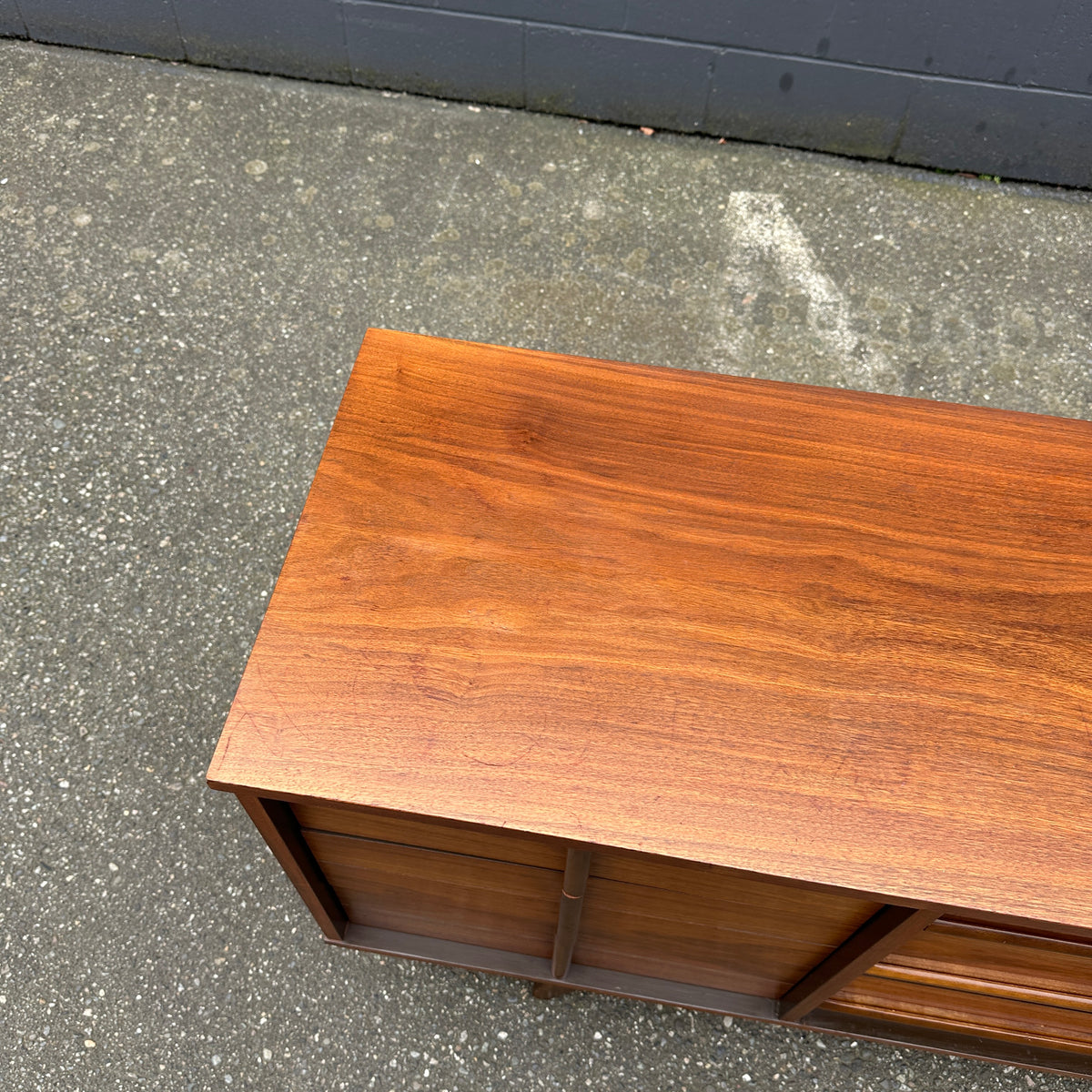 Mid-Century Walnut Credenza