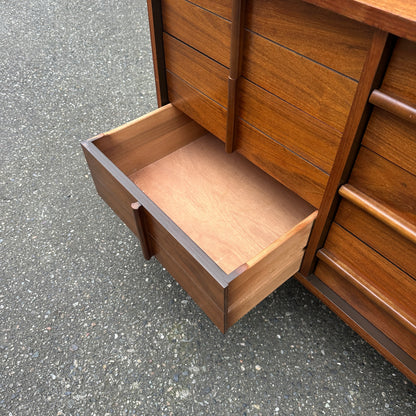 Mid-Century Walnut Credenza