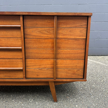 Mid-Century Walnut Credenza