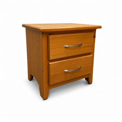 Solid Wood Nighstand by Mako