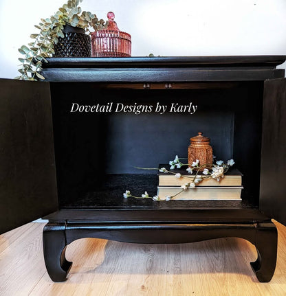 Chinoiserie Style Nighstands (x2)