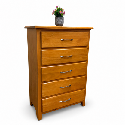 Solid Wood Highboy Dresser by Mako