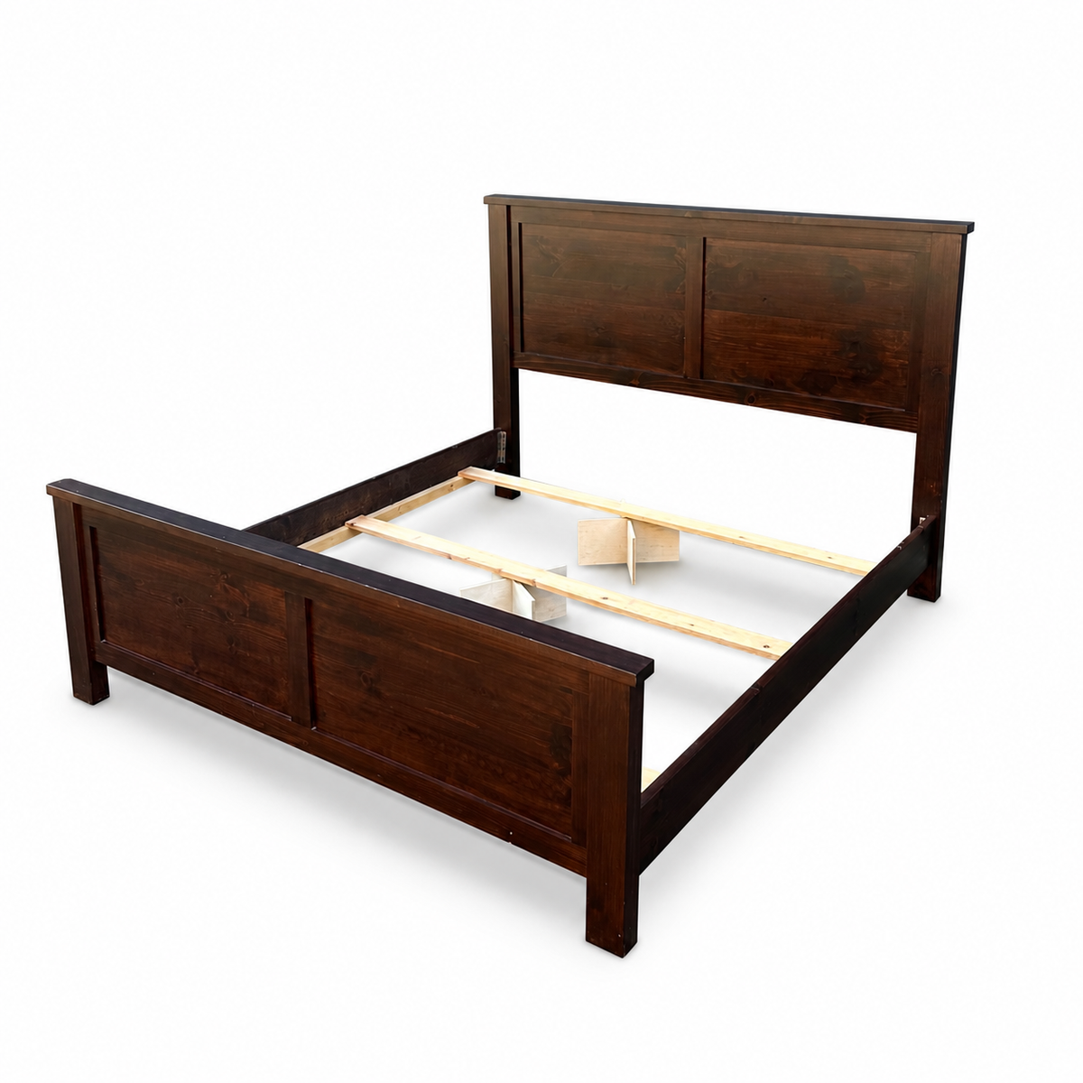 Solid Wood Bed - King