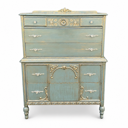 Bell&Co French Provincial Highboy Dresser