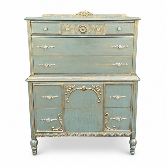 Bell&Co French Provincial Highboy Dresser