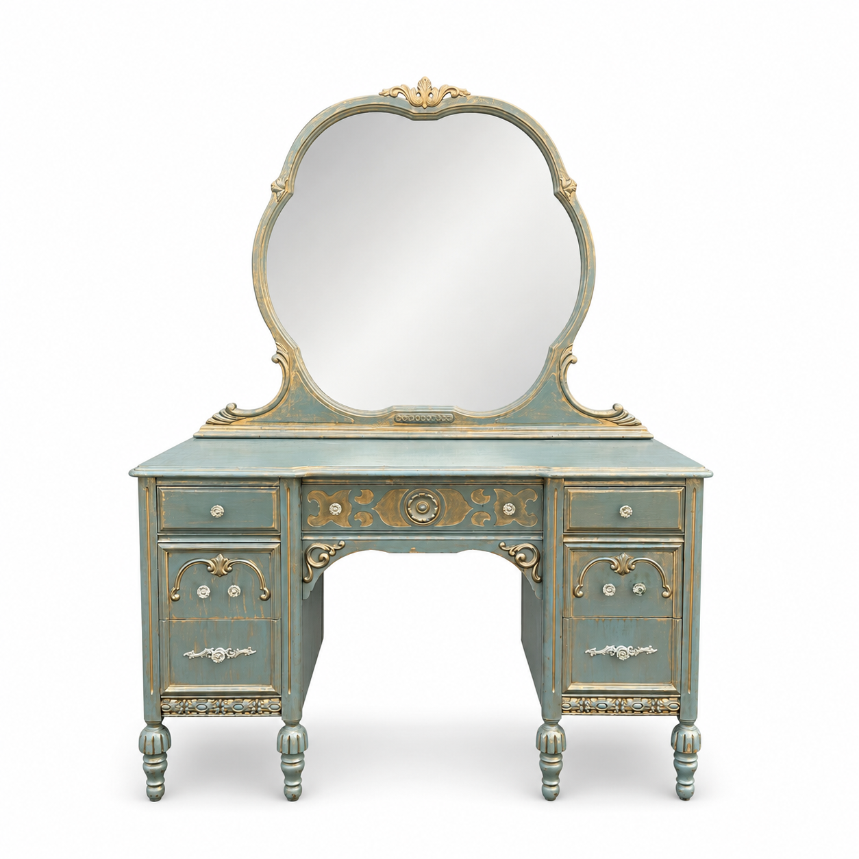 Bell&Co French Provincial Vanity with Mirror