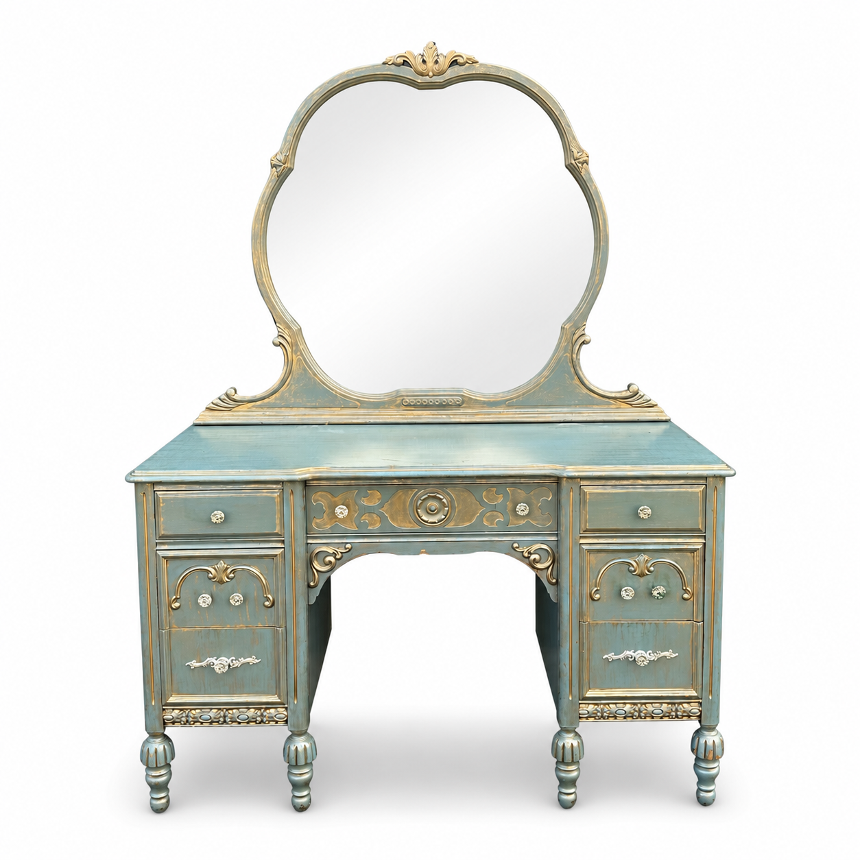 Bell&Co French Provincial Vanity with Mirror