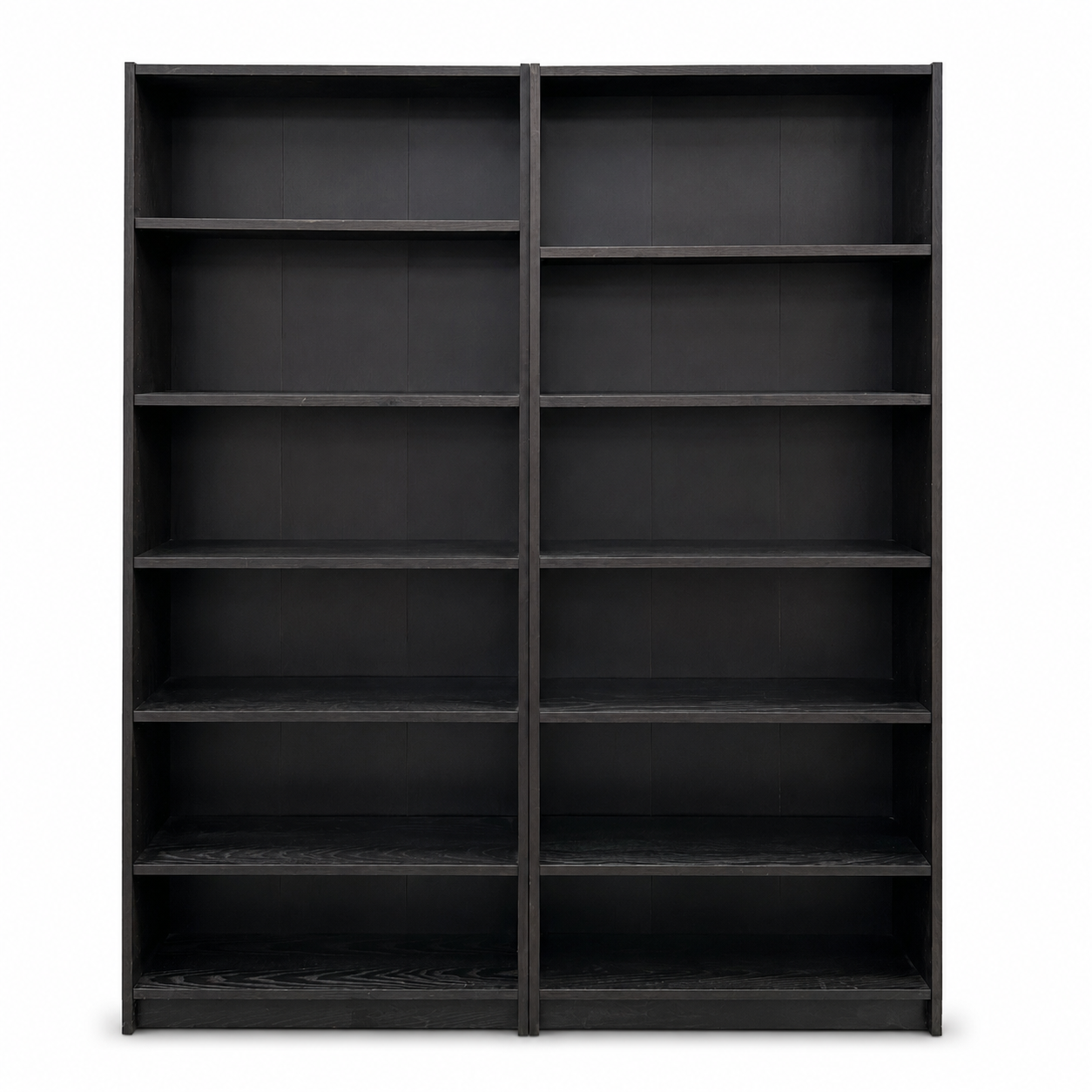 Black Bookcase (2 shelves)