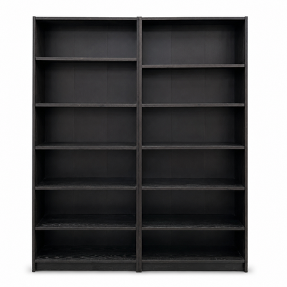 Black Bookcase (2 shelves)