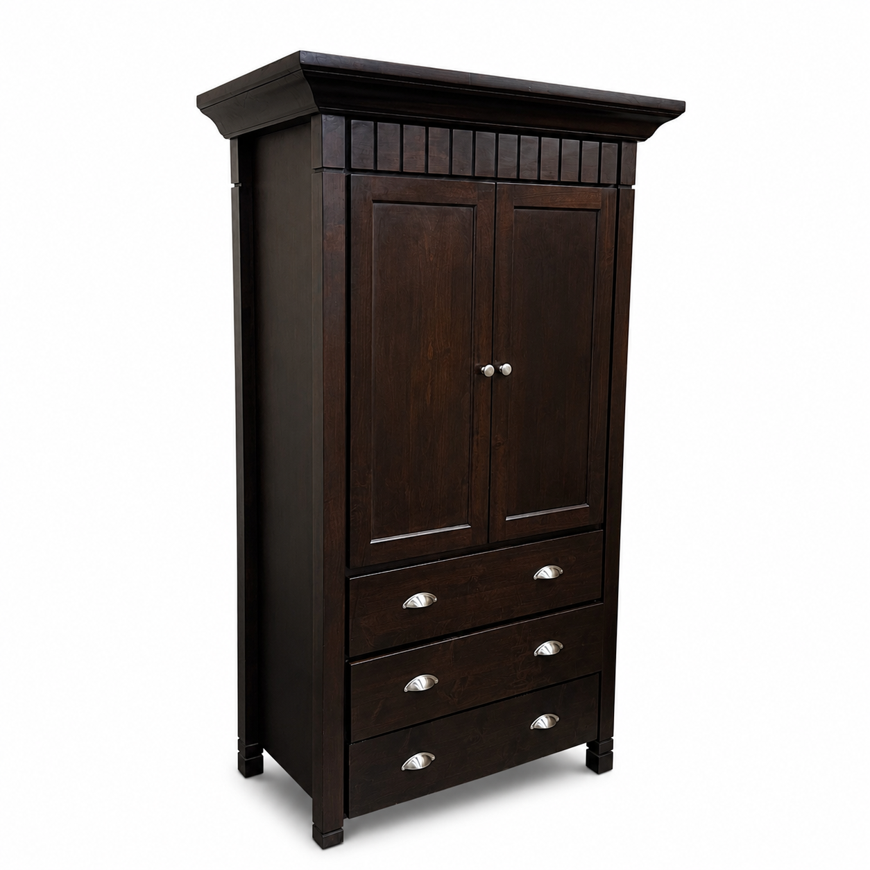 Solid Wood Storage Cabinet