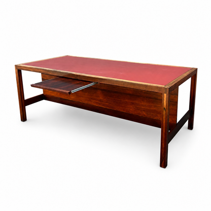 Mid-Century Modern Rosewood Executive Desk