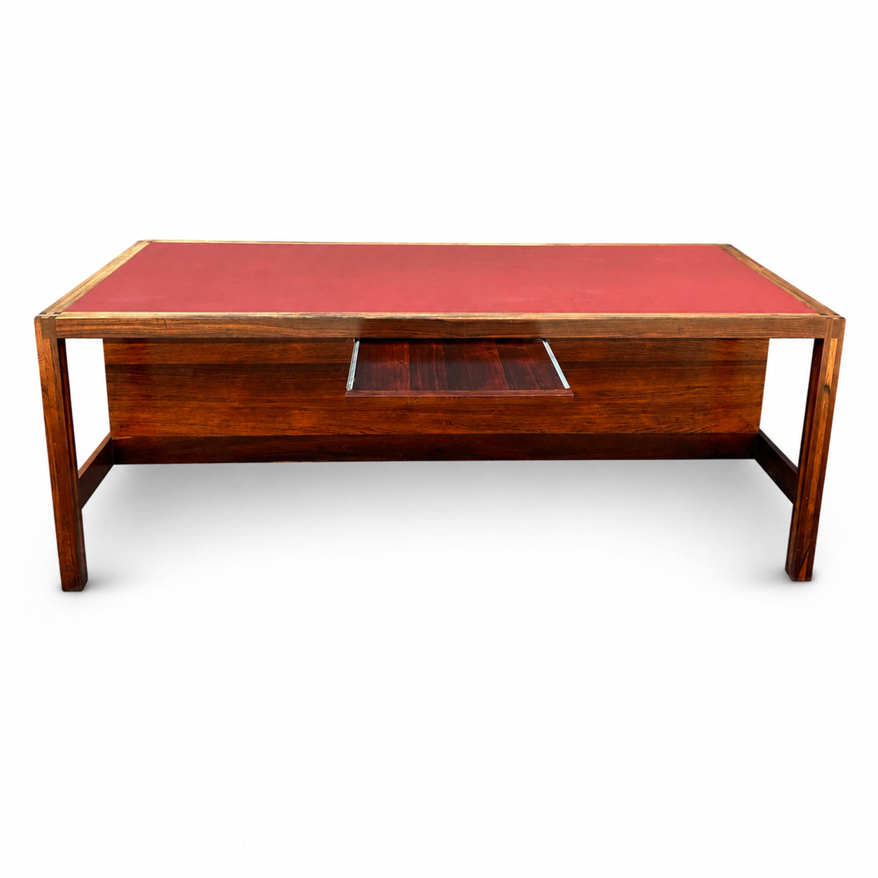 Mid-Century Modern Rosewood Executive Desk
