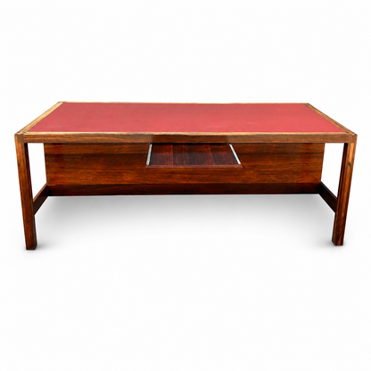 Mid-Century Modern Rosewood Executive Desk