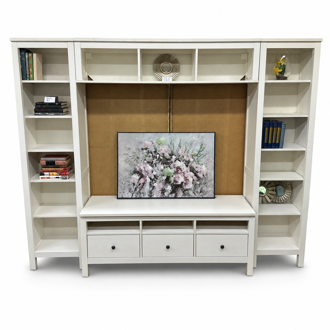 HEMNES TV Storage Combination - 4 pieces