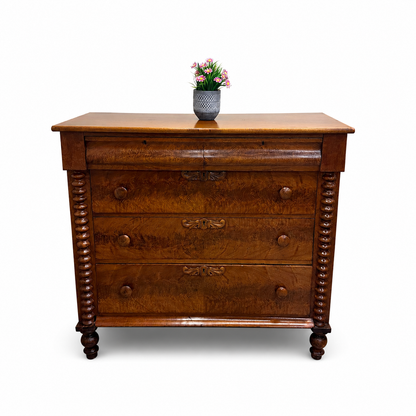 Antique Victorian Mahogany Chest of Drawers