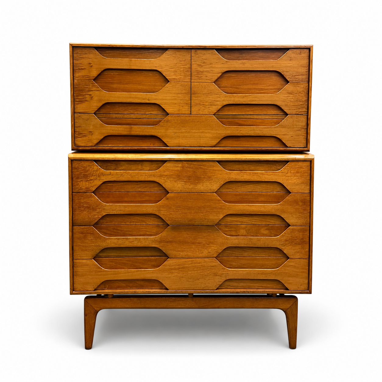 Mid-Century Arne Hovmand Highboy Dresser