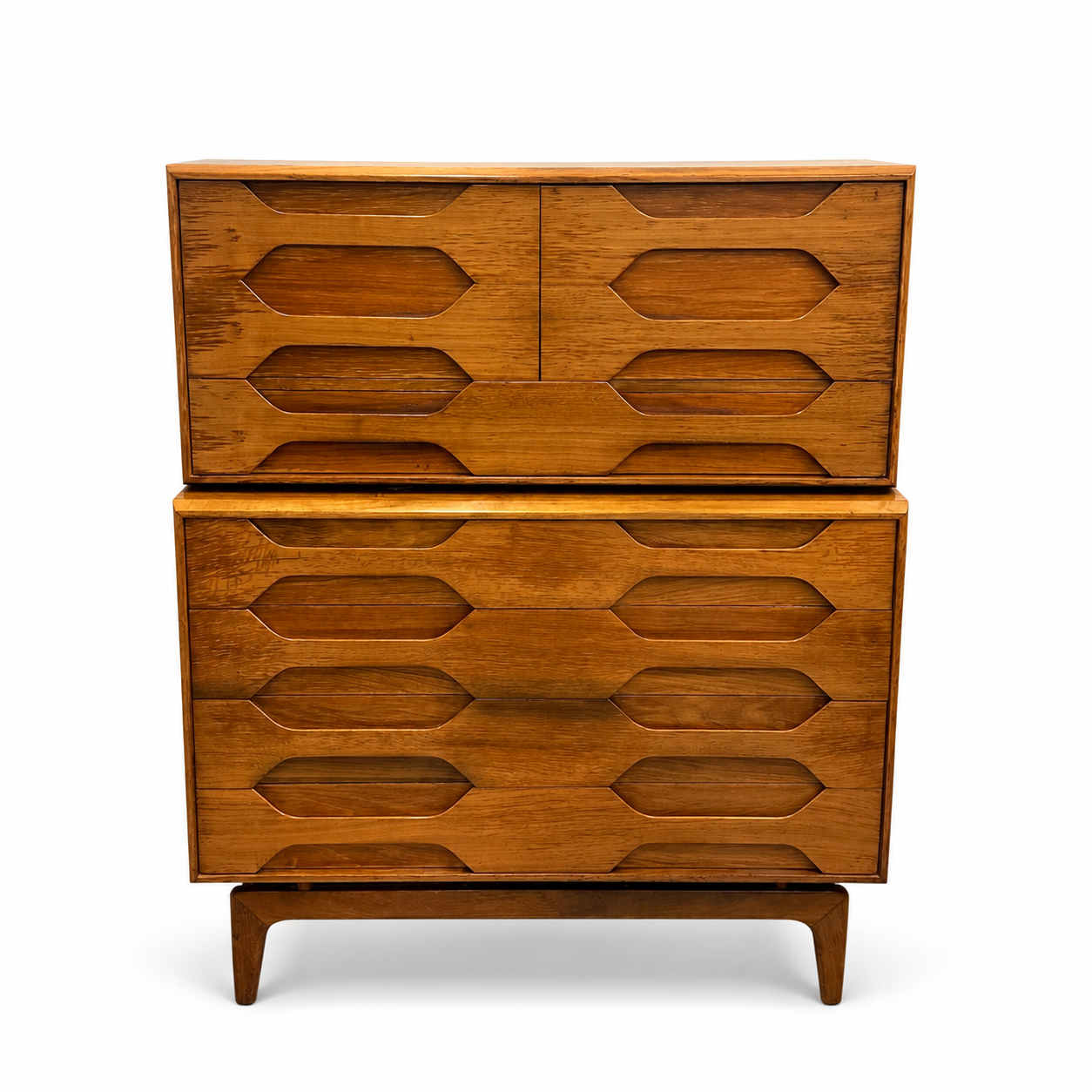 Mid-Century Arne Hovmand Highboy Dresser