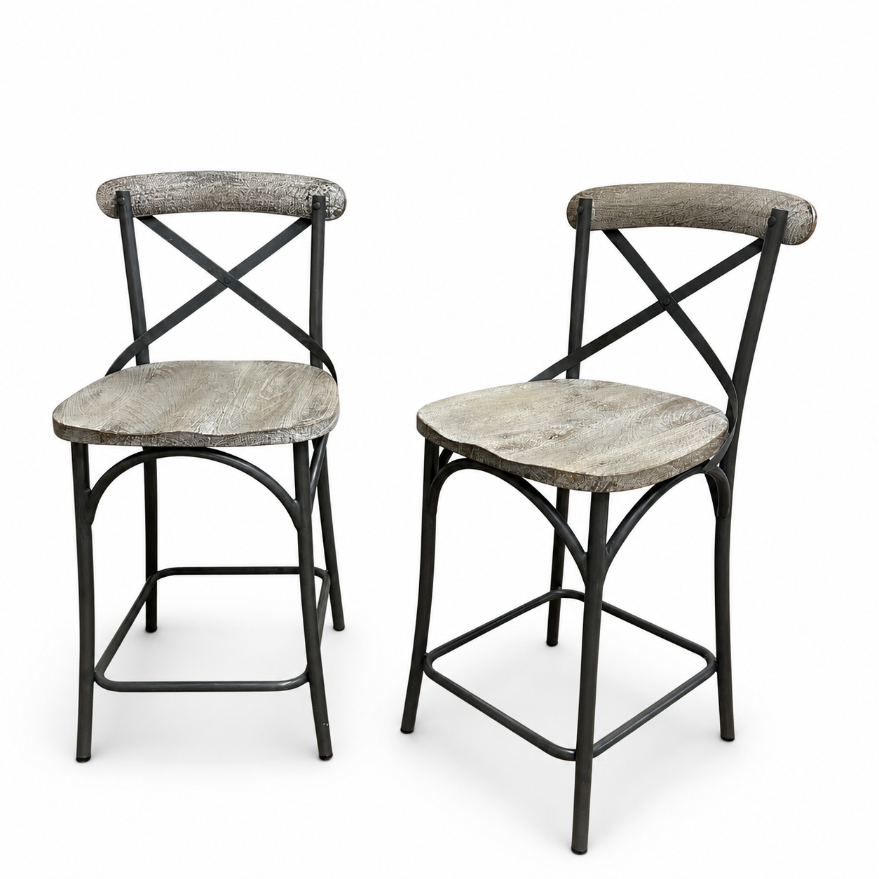 Pier 1 Zach Counter Stools (x2)