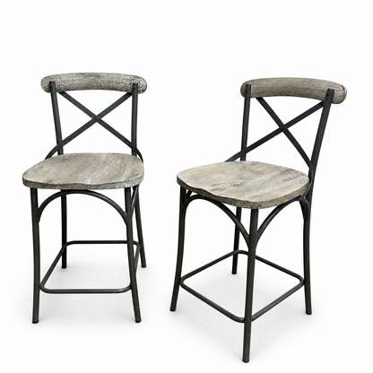 Pier 1 Zach Counter Stools (x2)