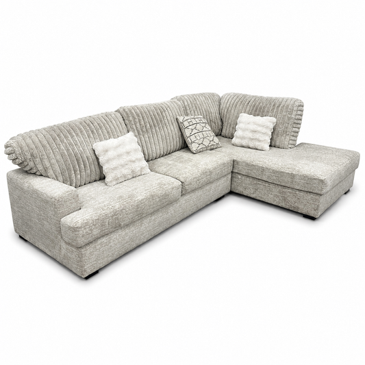 Canadian Sectional in Hush Parchment