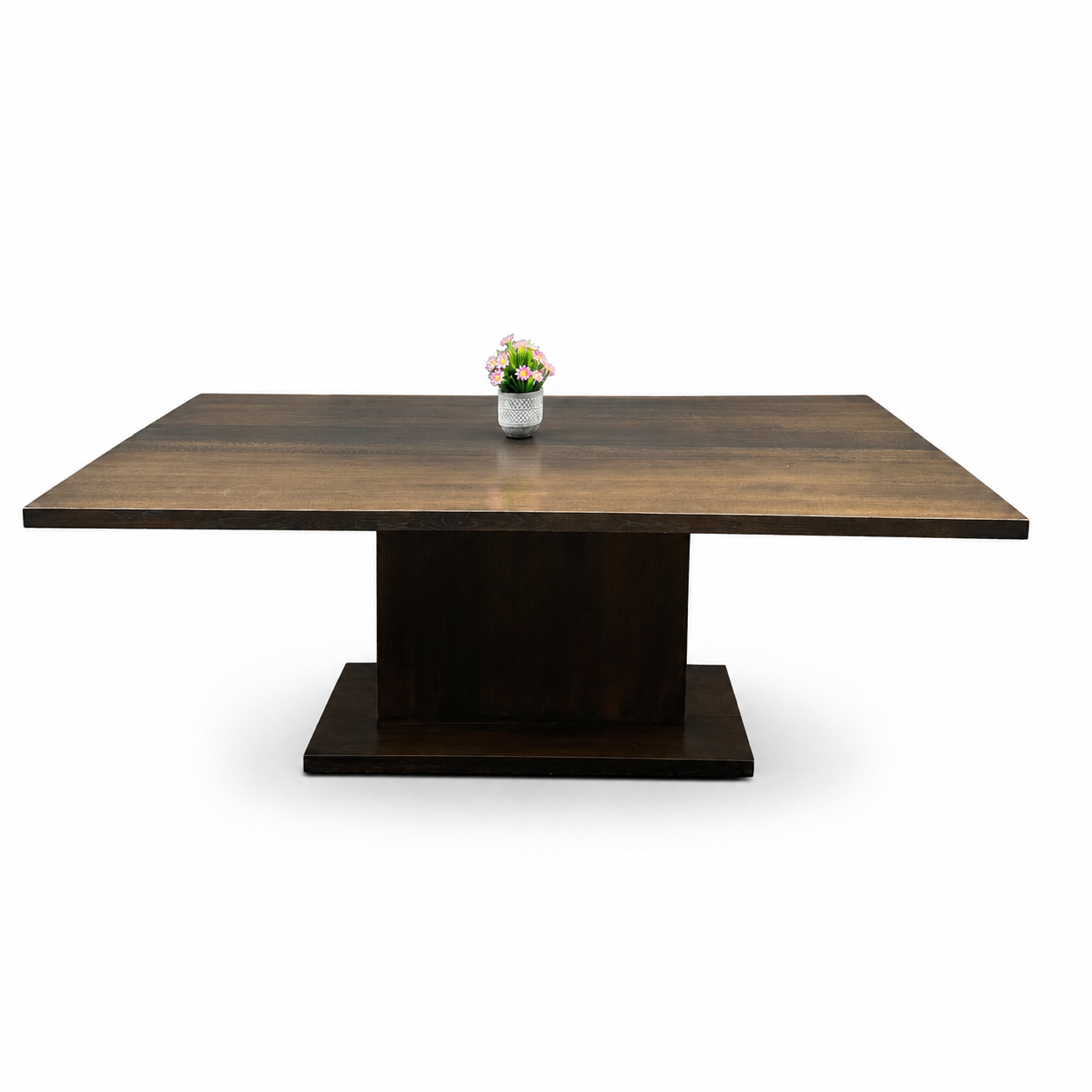 Large Solid Walnut Dining Table